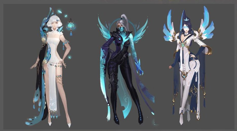 Character and creature design work produced by the studio